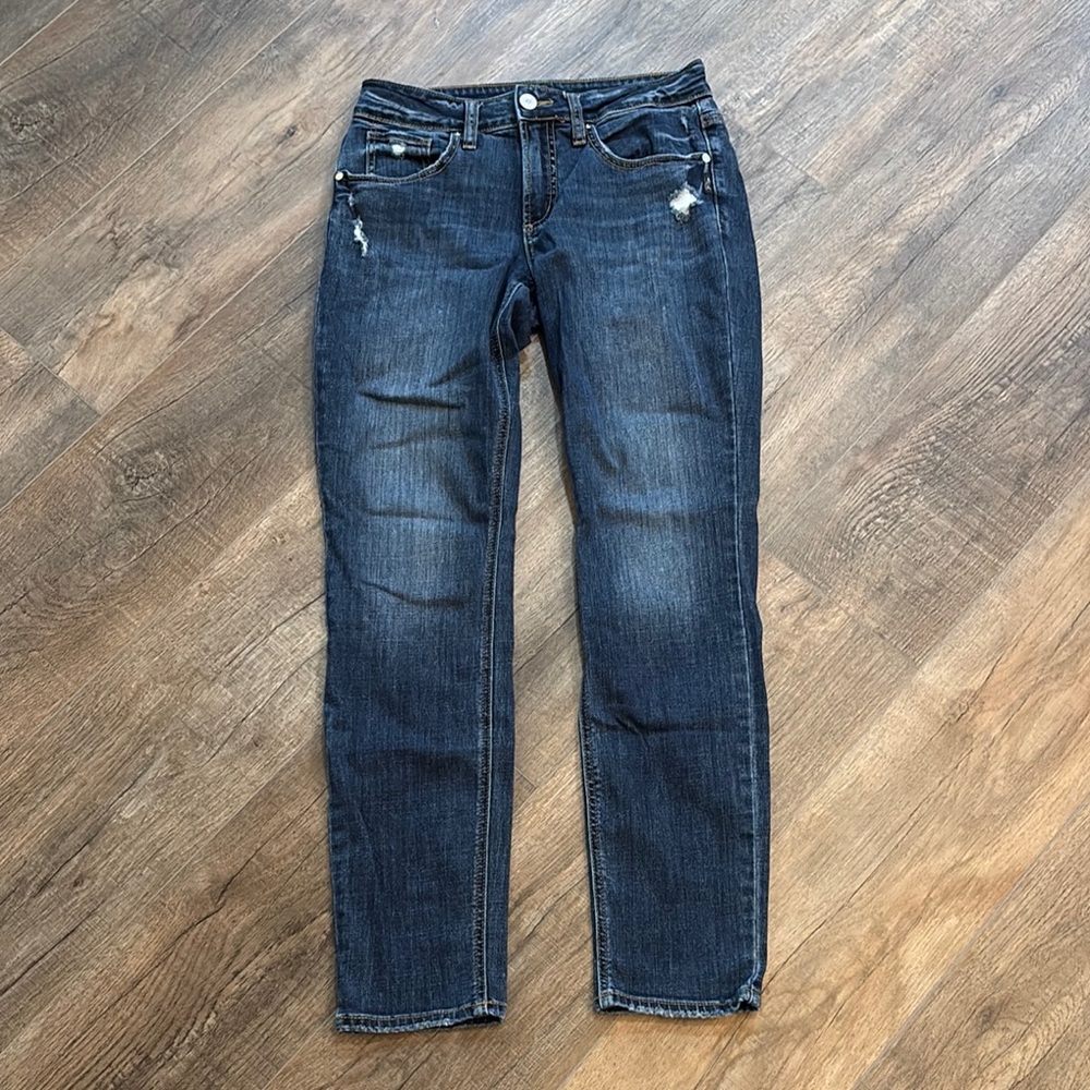 Silver Jeans Women’s‎ Size 27 Boyfriend Denim Distressed